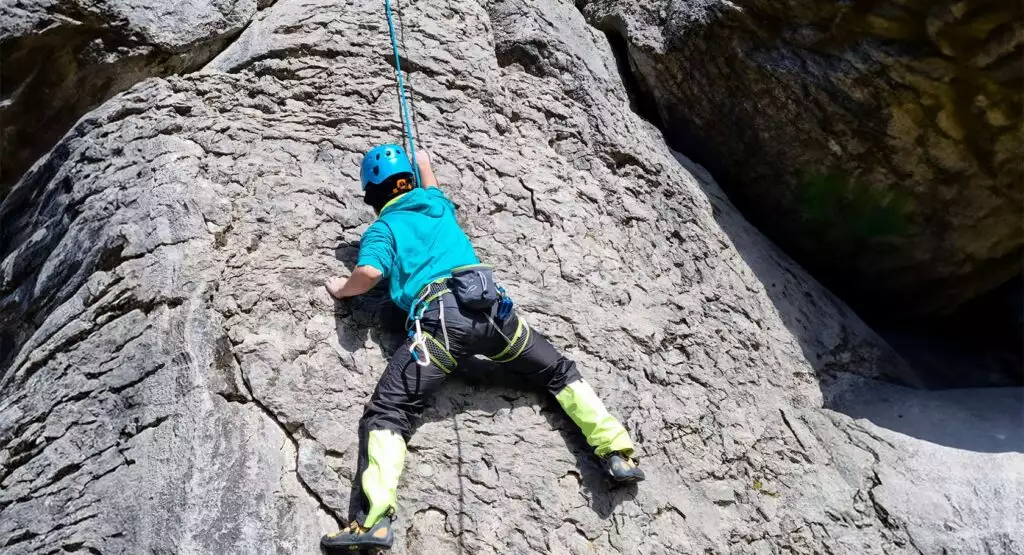 Join Irish Mountaineering Academy for a climbing adventure in the Burren, co. Clare