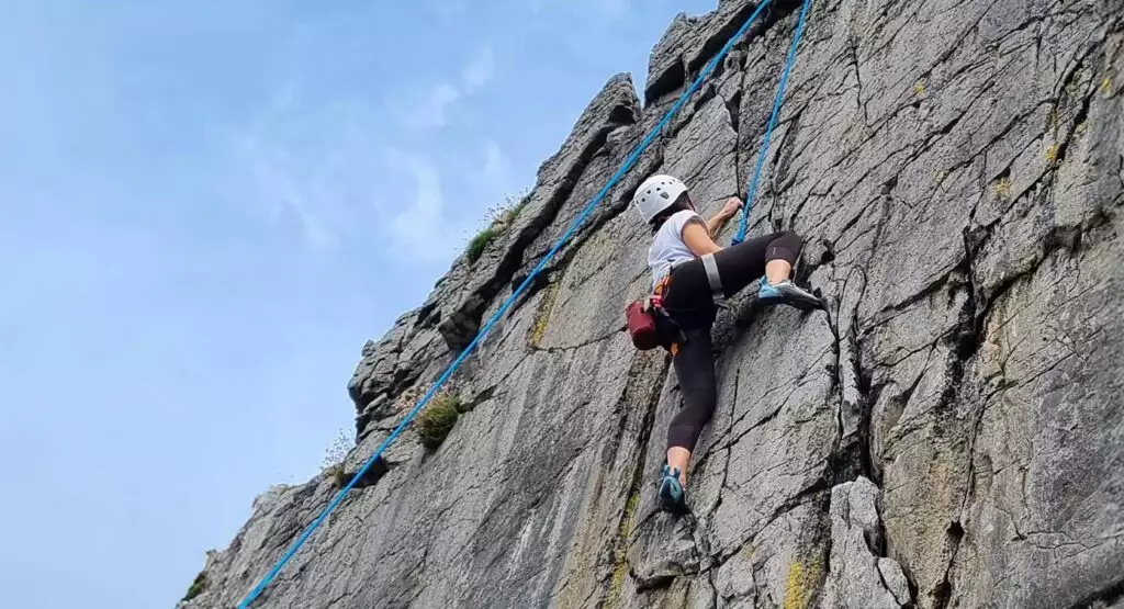 2 day improver rock climbing course with Irish Mountaineering Academy in the Burren