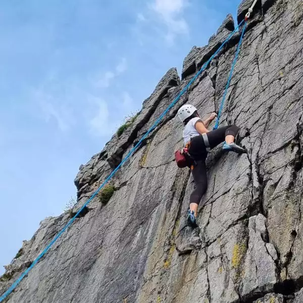 2 day improver rock climbing course with Irish Mountaineering Academy in the Burren