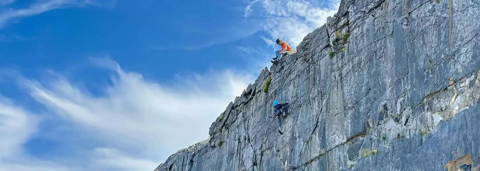 2 day introduction to rock climbing course with Irish Mountaineering Academy in the Burren