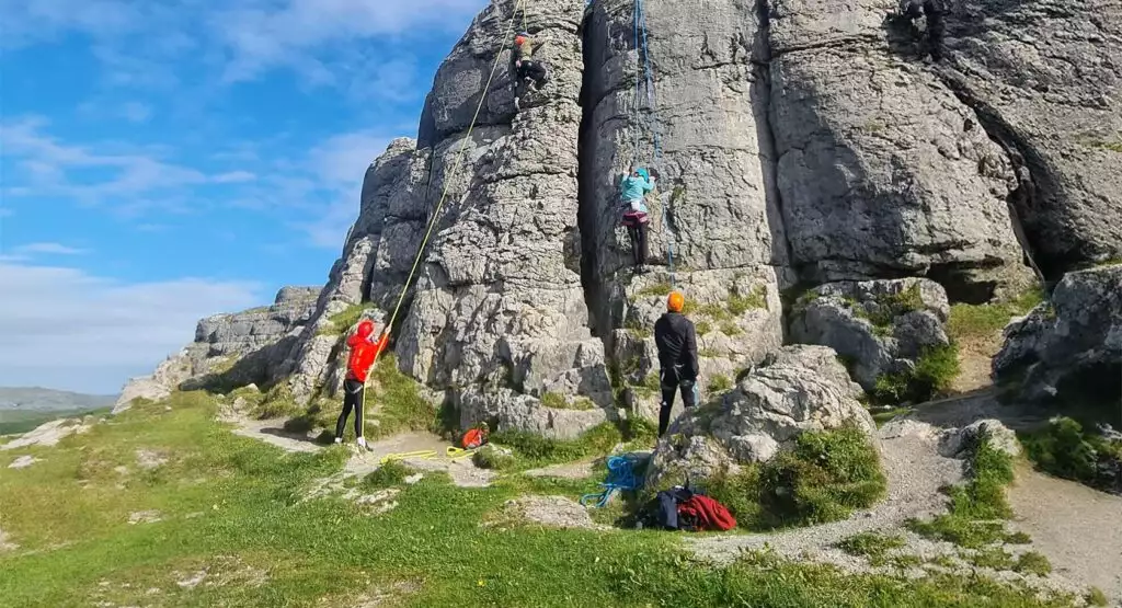 3 Day Introduction To Rock Climbing Course with Irish Mountaineering Academy in the Burren