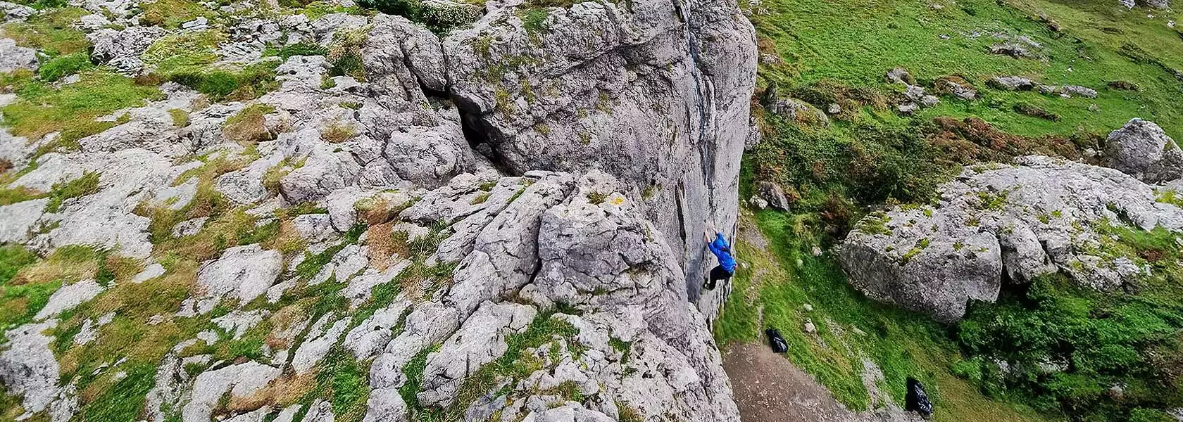 6 week beginner climbing course with Irish Mountaineering Academy in the Burren