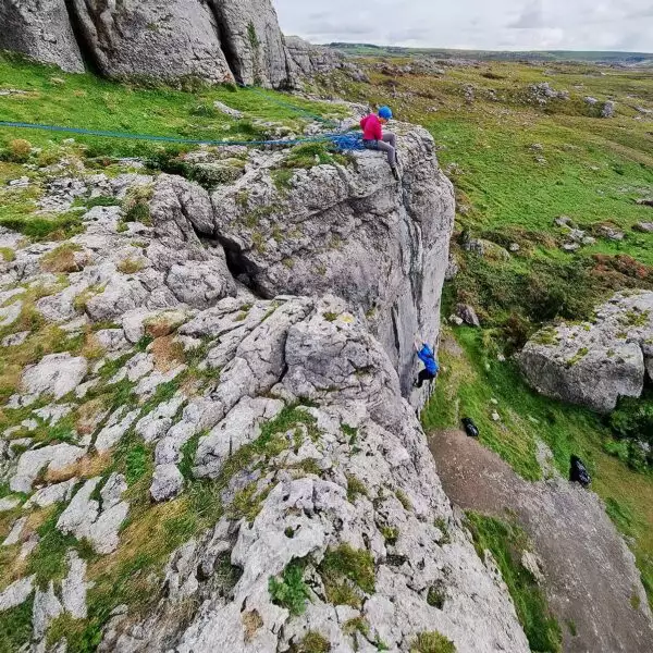 6 week beginner climbing course with Irish Mountaineering Academy in the Burren