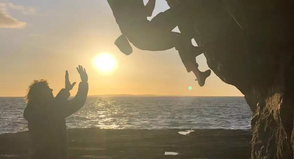 Bouldering Session with Irish Mountaineering Academy in the Burren