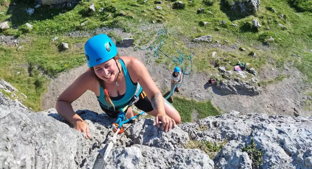 Full Day Rock Climbing Course with Irish Mountaineering Academy in the Burren