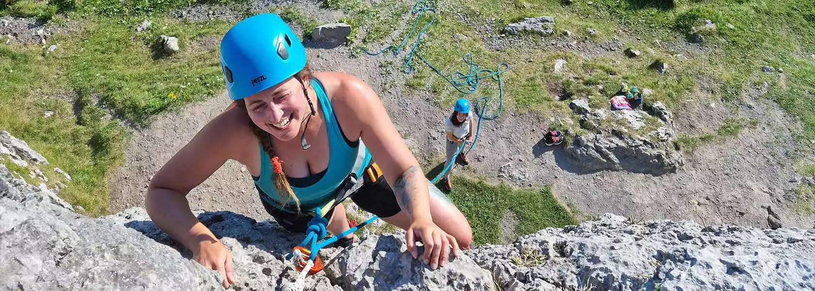 Full Day Rock Climbing Course with Irish Mountaineering Academy in the Burren