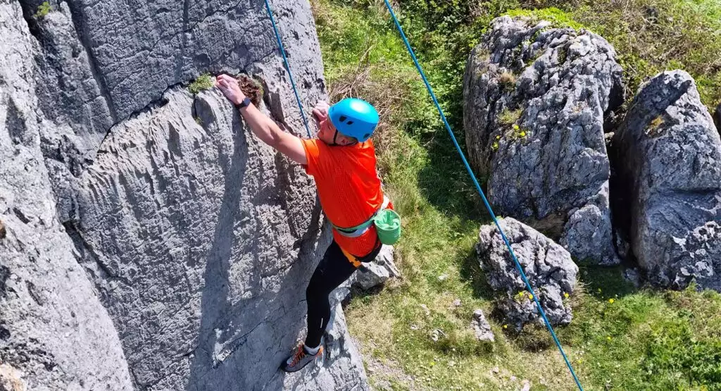 Weekend Rock Climbing Course with Irish Mountaineering Academy in the Burren