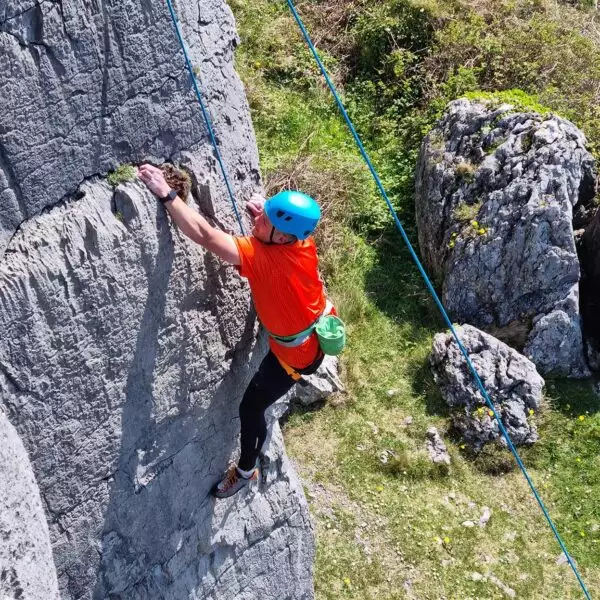 Weekend Rock Climbing Course with Irish Mountaineering Academy in the Burren