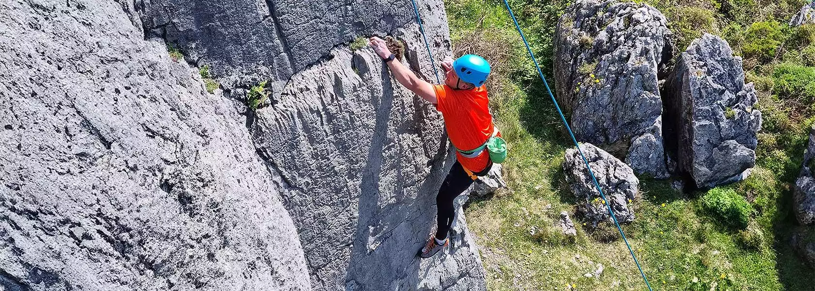 5 Day Improver Rock Climbing Course with Irish Mountaineering Academy in the Burren