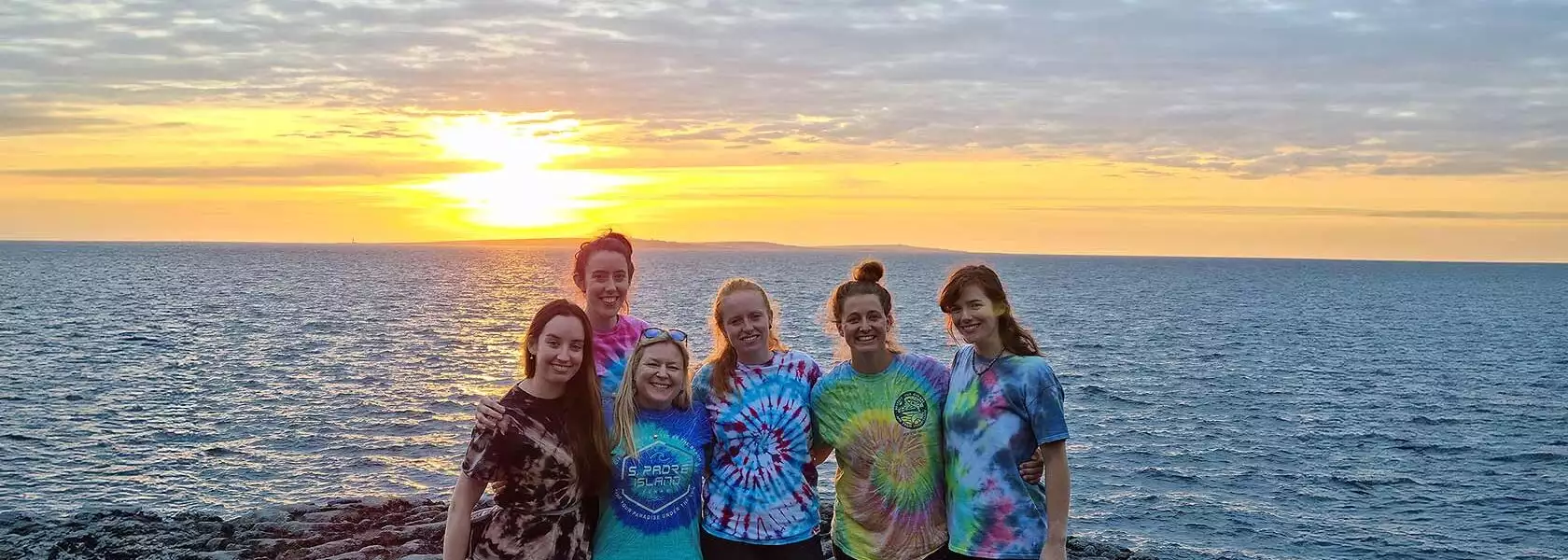 Youth/charity groups rock climbing and abseiling adventure days with Irish Mountaineering Academy in the Burren