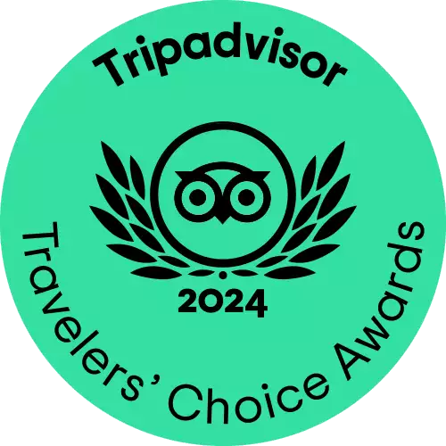 Tripadvisor traveler's choice awards winner 2024!!