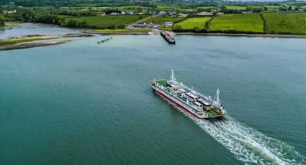 Sail across the Shannon Estuary.